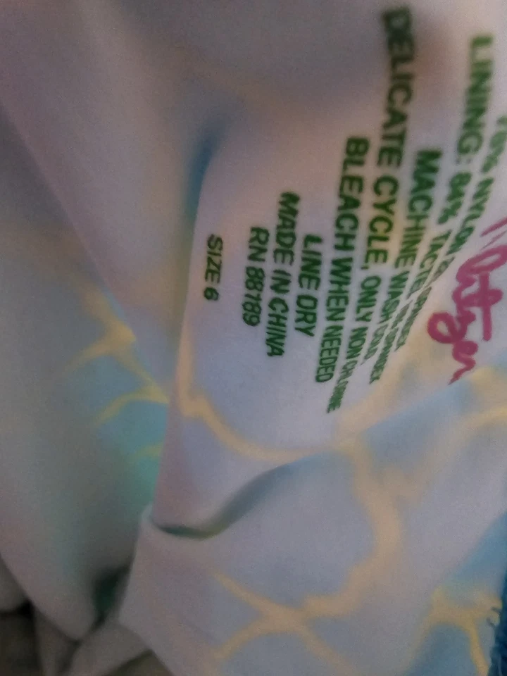 Traje de baño halter para mujer Lilly Pulitzer 1 pieza talla 6 Foto 4 de 4