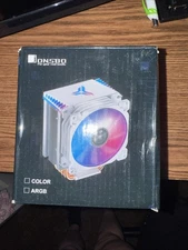 JONSBO HP-400S Top Flow CPU Cooler Black 4 Heat Pipes 3 Pin Quiet Fan for Intel