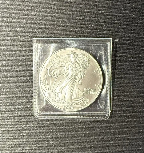 2000 Walking Liberty American Eagle 1oz .999 Fine Silver $1 Dollar USA