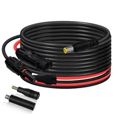 20FT/6M Solar Panel Adapter Cable for Jackery 1000 v2, Solar Connector to DC7...