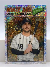 2026 Topps Heritage Silver Sparkle Mike Tauchman - Chicago White Sox #90