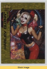 2025 Skybox Metal Universe Batman Gold Freeze Harley Quinn #35 READ