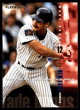 Wade Boggs 1995 Fleer #67 New York Yankees MLB READ FREE SHIPPING AutographDen