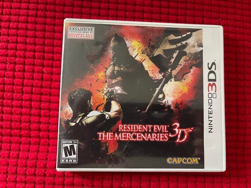 Resident Evil: The Mercenaries 3D (Nintendo 3DS, 2011) • Authentic