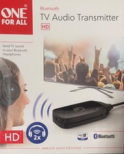 Trasmettitore Audio Bluetooth TV One For All HD – aptX, Cuffie Wireless