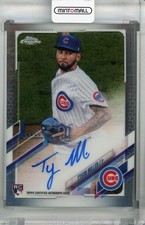 2021 Topps Chrome Chicago Cubs Tyson Miller Rookie Autographs