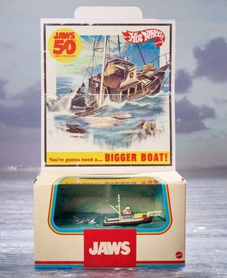 Mattell - Hot Wheels Jaws 50th Anniversary Set SDCC 2025 Exclusive Neu in OVP