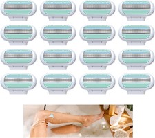 16PCS Replacement Razor Blades for Gillette Venus Extra Smooth Women Razors 0.83 per razor
