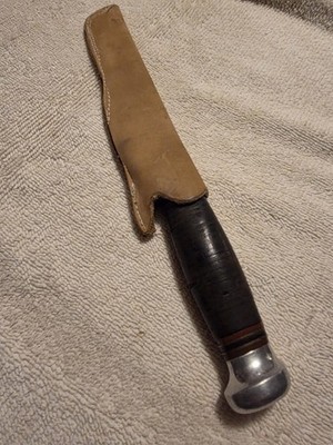 VINTAGE MARBLE'S GLADSTONE HUNTING KNIFE MICH U.S.A.