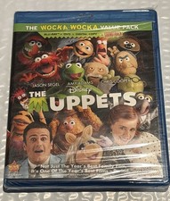 The Muppets Two-Disc Blu-ray/DVD Combo Blu-ray, Brand New, Sealed