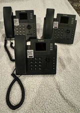3 Yealink SIP-T33G IP Phones, 4 V0IP Accounts With 2.4-Inch Displays.