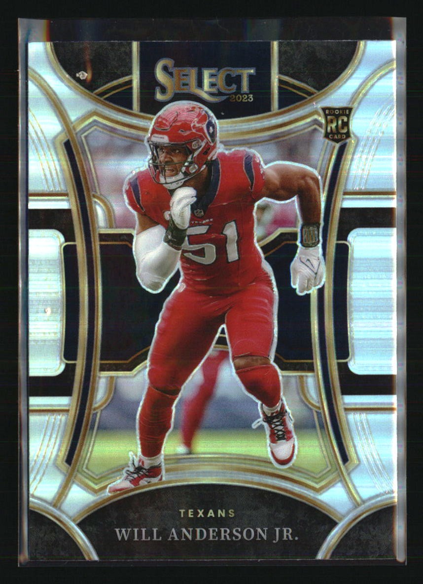 2023 Panini Select #437 Will Anderson Jr. Silver Prizms