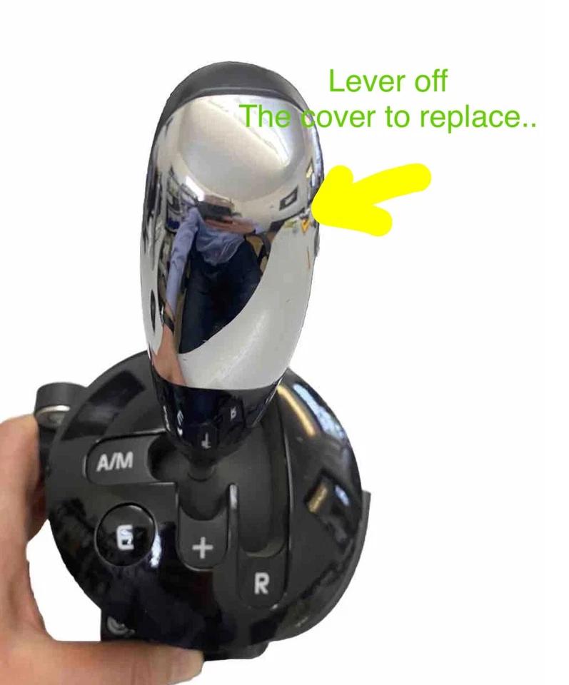 Fiat 500  Dualogic Automatic Gear Stick Lever Cover - Image 4 of 4