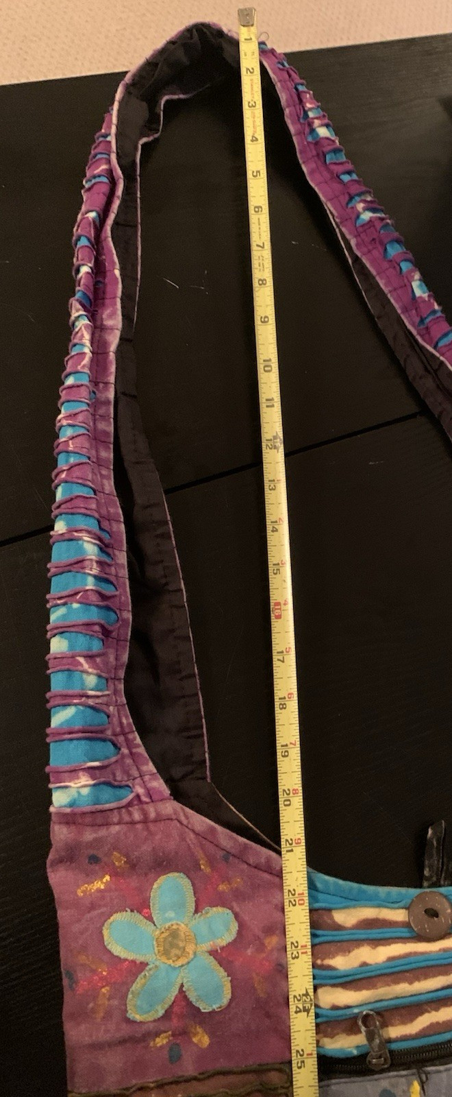 Rising International Boho Patchwork Shoulder Tote… - image 15