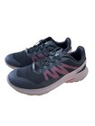 Salomon Hypulse Damengröße 9,5 schwarz lila sportliche Laufschuhe Turnschuhe