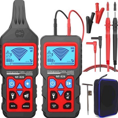NF-826 Underground Wire Locator Circuit Tracker 12-400V AC/DC, locates Circui...