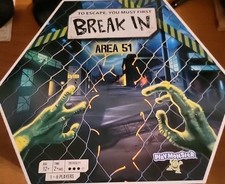 Break In Area 51 Board Game - NEW, SEALED 1-6