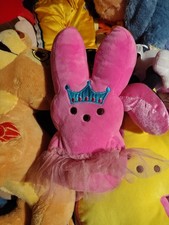 Peeps Pink Plush Bunny ballerina 10  Dress Up Pearls  TutuSkirt Easter NWT