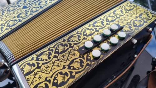 Hohner Pokerwork Melodeon in D/G - Picture 5 of 6