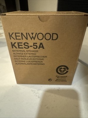 Brand New! Kenwood KES-5 External Mobile Speaker, 40 Watts