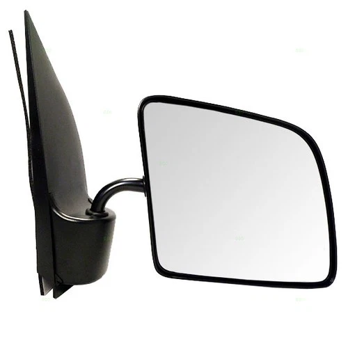 Manual Mirror fits 1992-2002 E-150 Econoline Flat Glass Swing Lock Paddle Type