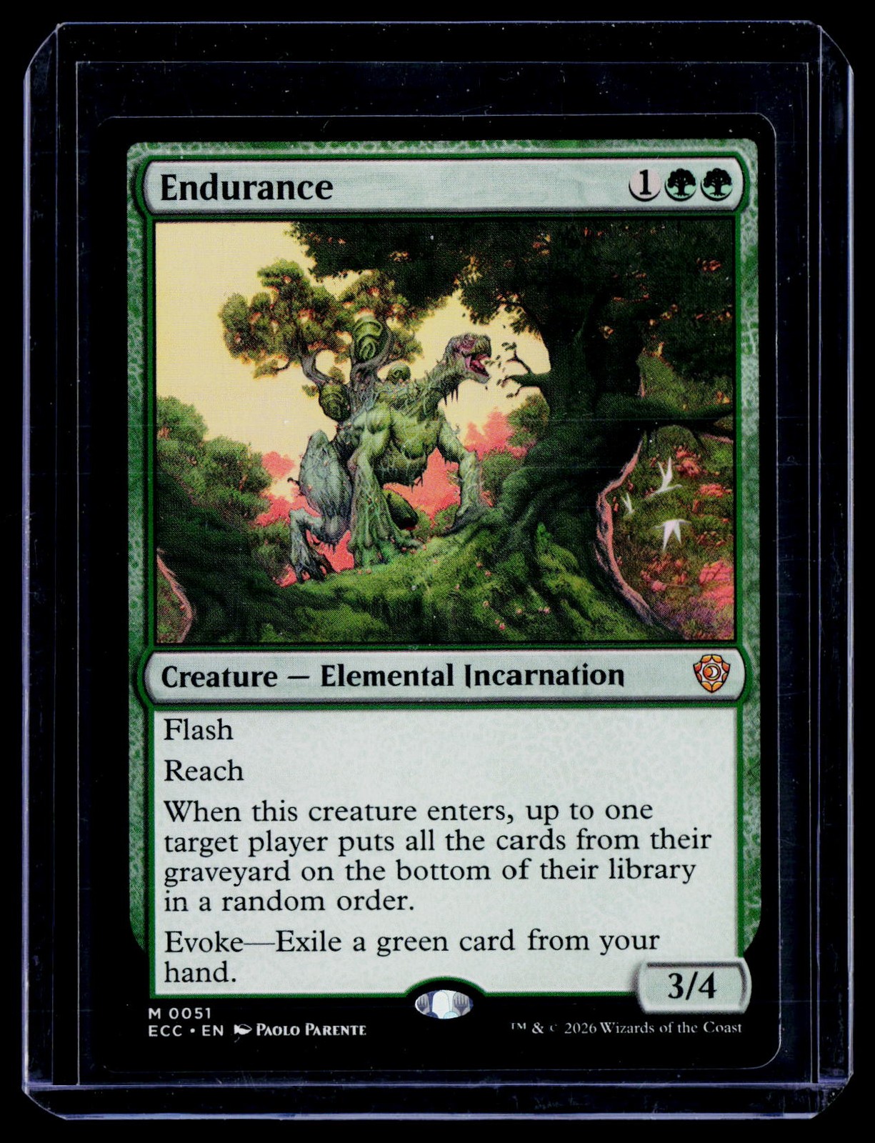 Commander: Lorwyn Eclipsed #51 Endurance