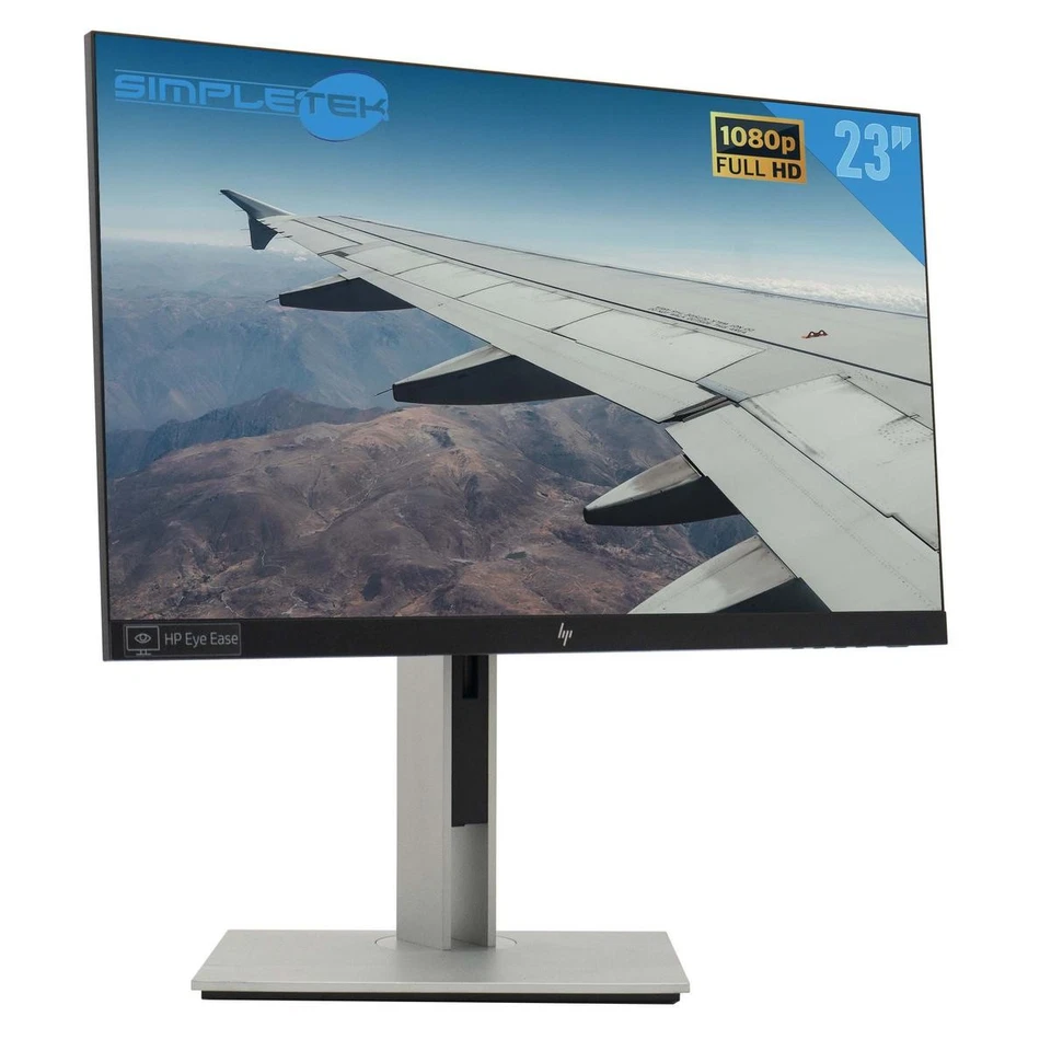 HP E23 G4 23" Full HD IPS LED Monitor Schwarz 60 Hz HDMI DP VGA VESA - Bild 3 von 4
