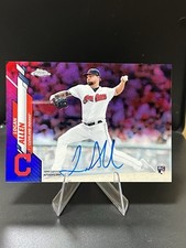 2020 Topps Chrome - Rookie Autographs Logan Allen #RA-LA Purple Refractor...