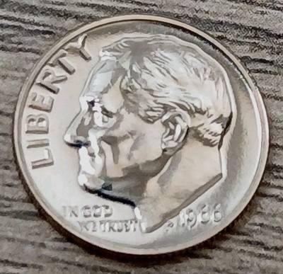 1966-P Roosevelt BU Proof-like Clad Dime From SMS ~ Free Shipping!