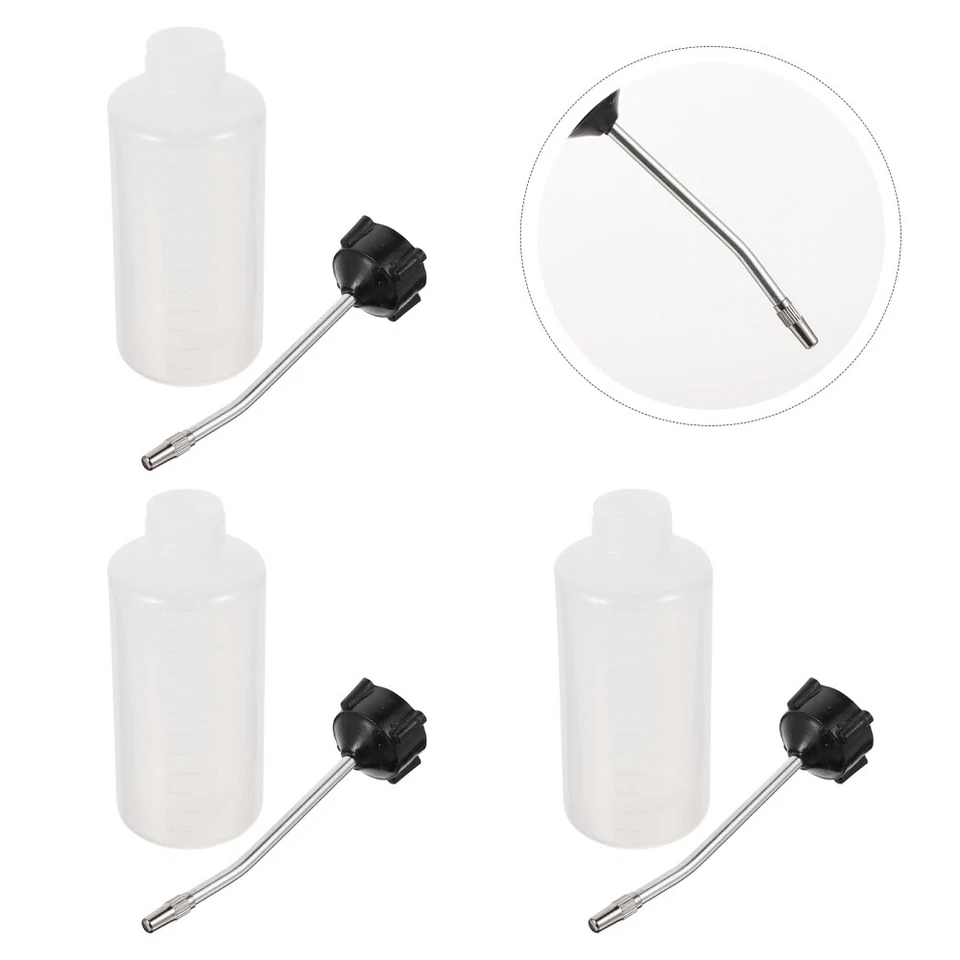 3PCS Sewing Machine Oil Can Clothes Sewing Machine Oil Can Nozzle Empty Oil Can - Image 2 of 4