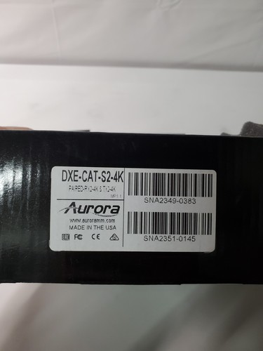 Aurora Multimedia 330' HDMI HDBaseT CAT Extender Set with Dual LAN #DXECATS24K - Picture 7 of 7