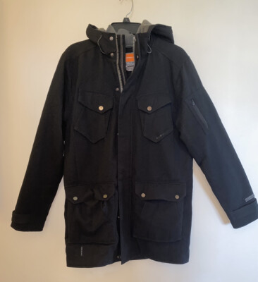 Merrell Womens Opti Warm Hooded Black Jacket Size: Small Petite