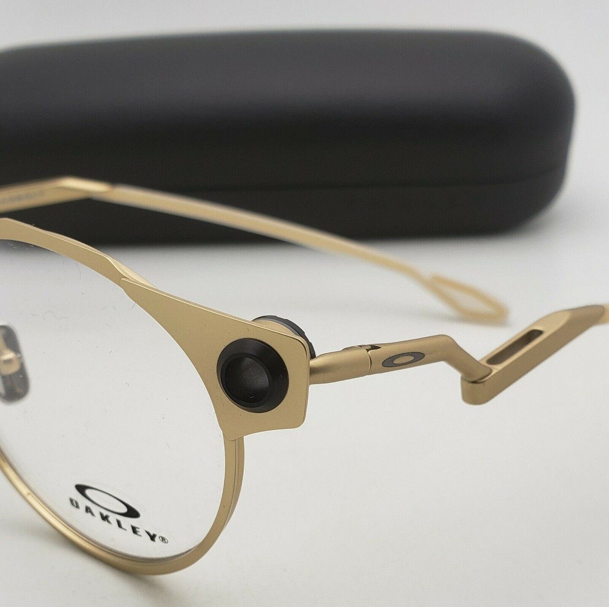 OAKLEY Round Titanium Eyeglasses DEADBOLT OX 5141-0452 52-19