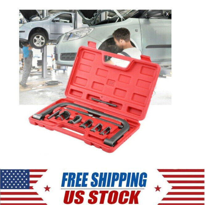 Valve Spring Compressor C-Clamp Kit for Cars ATVs Auto Repair Tool US