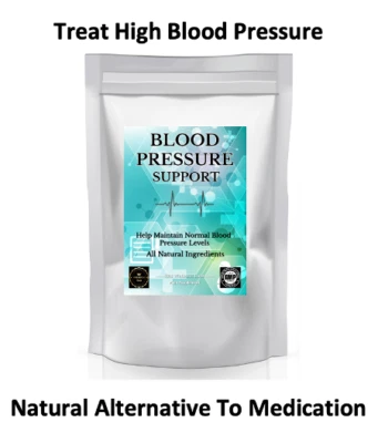 RM WELLNESS High Blood Pressure Support Tablets Natural Food Supplement Pills Natural Herbal