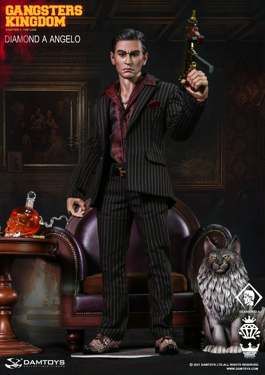 DAM DAMTOYS 1/6 Gangsters Kingdom block A Scarface Action Figure