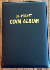 ÁLBUM DE MONEDAS DE 60 BOLSILLOS - ANCO - USADO