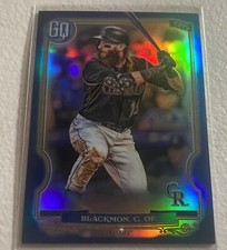 CHARLIE BLACKMON 2020 Topps Gypsy Queen CHROME BOX TOPPER INDIGO  #'d 005 /150