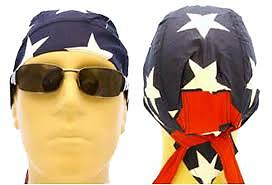 Gorra Calavera Bandera Americana Patriótica Doo Rag Águila Calva Bandana Dorag Estrellas Rayas - Imagen 28 de 50
