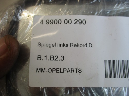 Opel Rekord D Commodore B Kadett C Spiegel Seitenspiegel links GM original - Bild 8 von 9