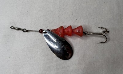 Vintage Algonquin Blanchard #3 Fishing Lure Spinner W/ Pink Beads | eBay Vintage Algonquin Blanchard #3 Fishing Lure Spinner W/ Pink Beads | eBay