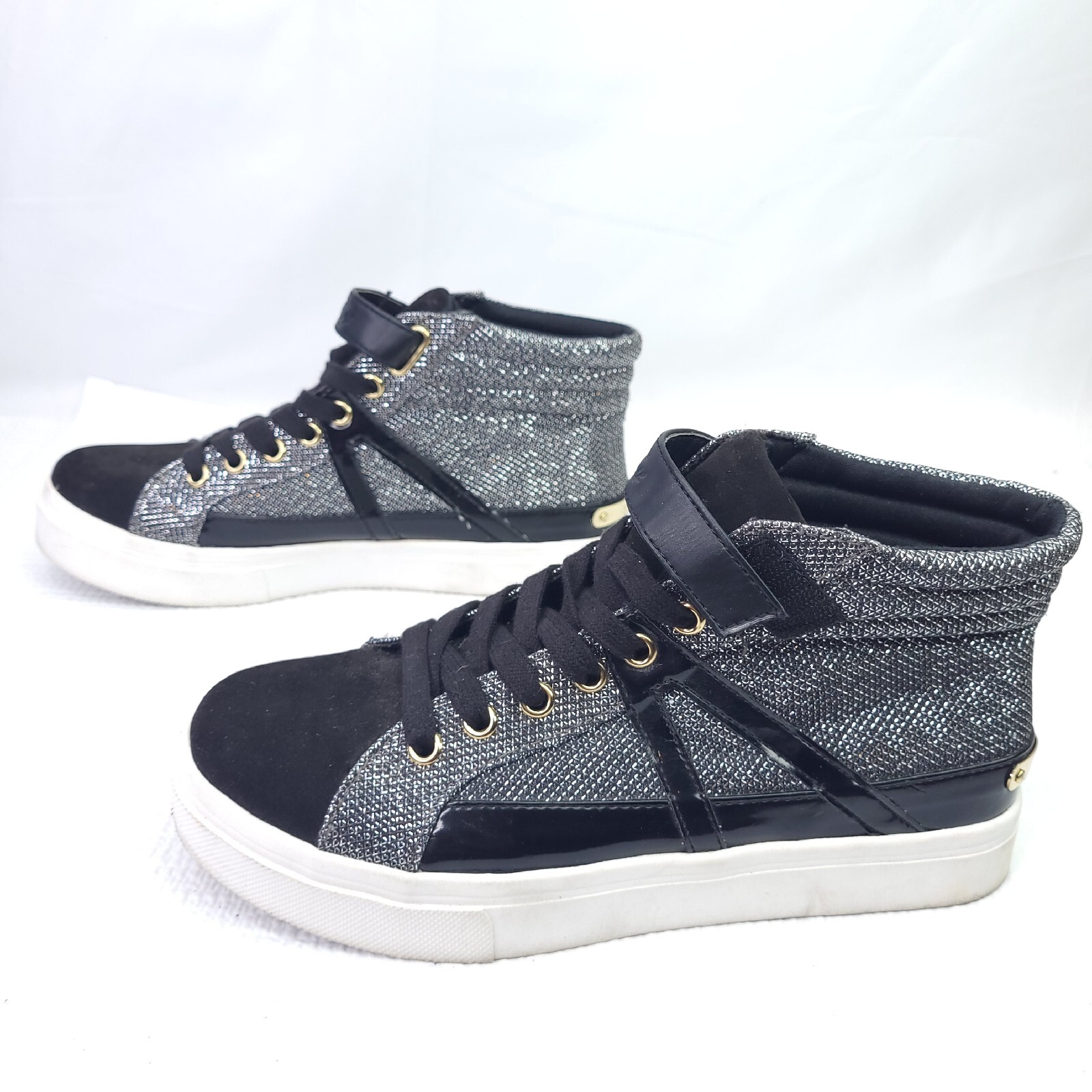 Juicy Couture Chester High Top Fashion Sneakers Shoes… Gem