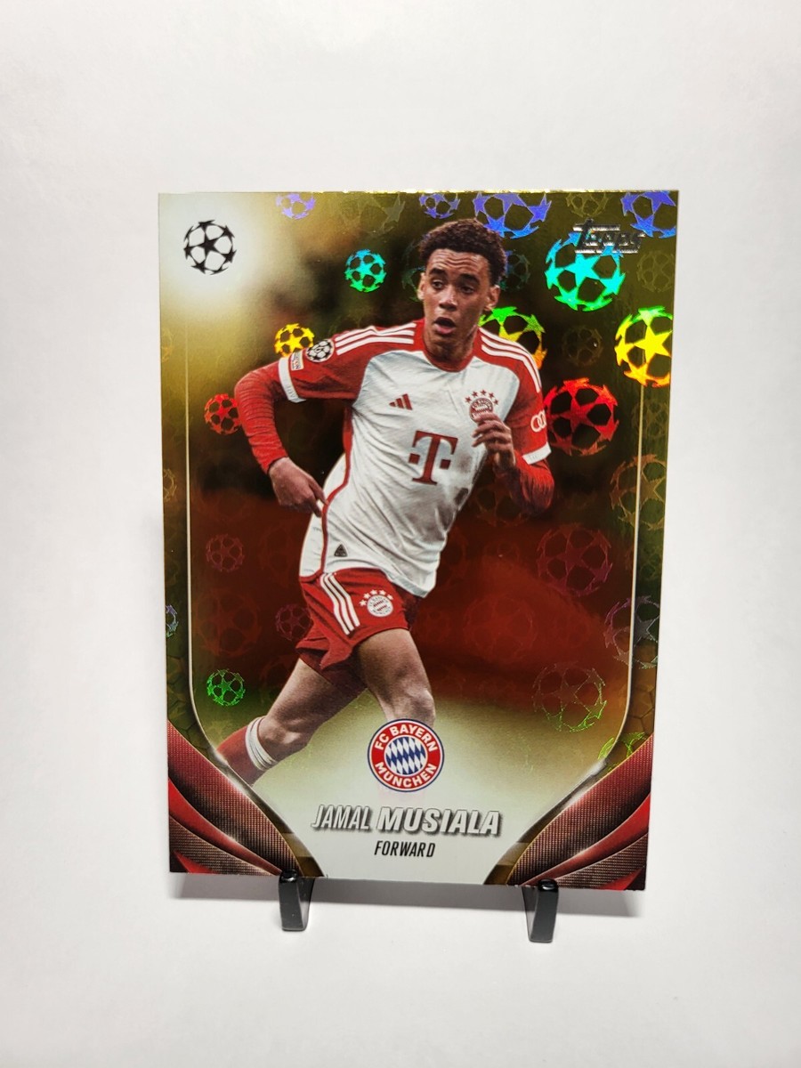 2023-24 Topps UEFA Club Competitions #160 Jamal Musiala Gold 