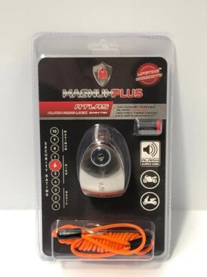 #ad MAGNUM PLUS ATLAS ALARM DISC LOCK 6MM PIN GBP 20.00