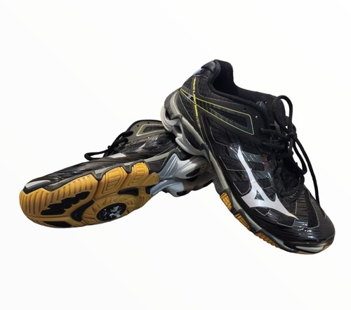 Mizuno Wave Lightning RX3 Womens Volleyball Black Shoes Size W9 - 第 4/6 張圖片