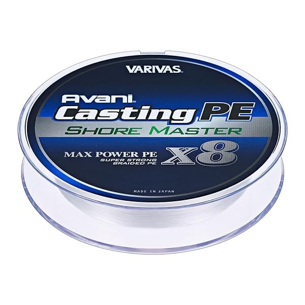 VARIVAS Avani Casting PE Max Power X8 SHORE MASTER 200m 8Braid Line 14.5lb #