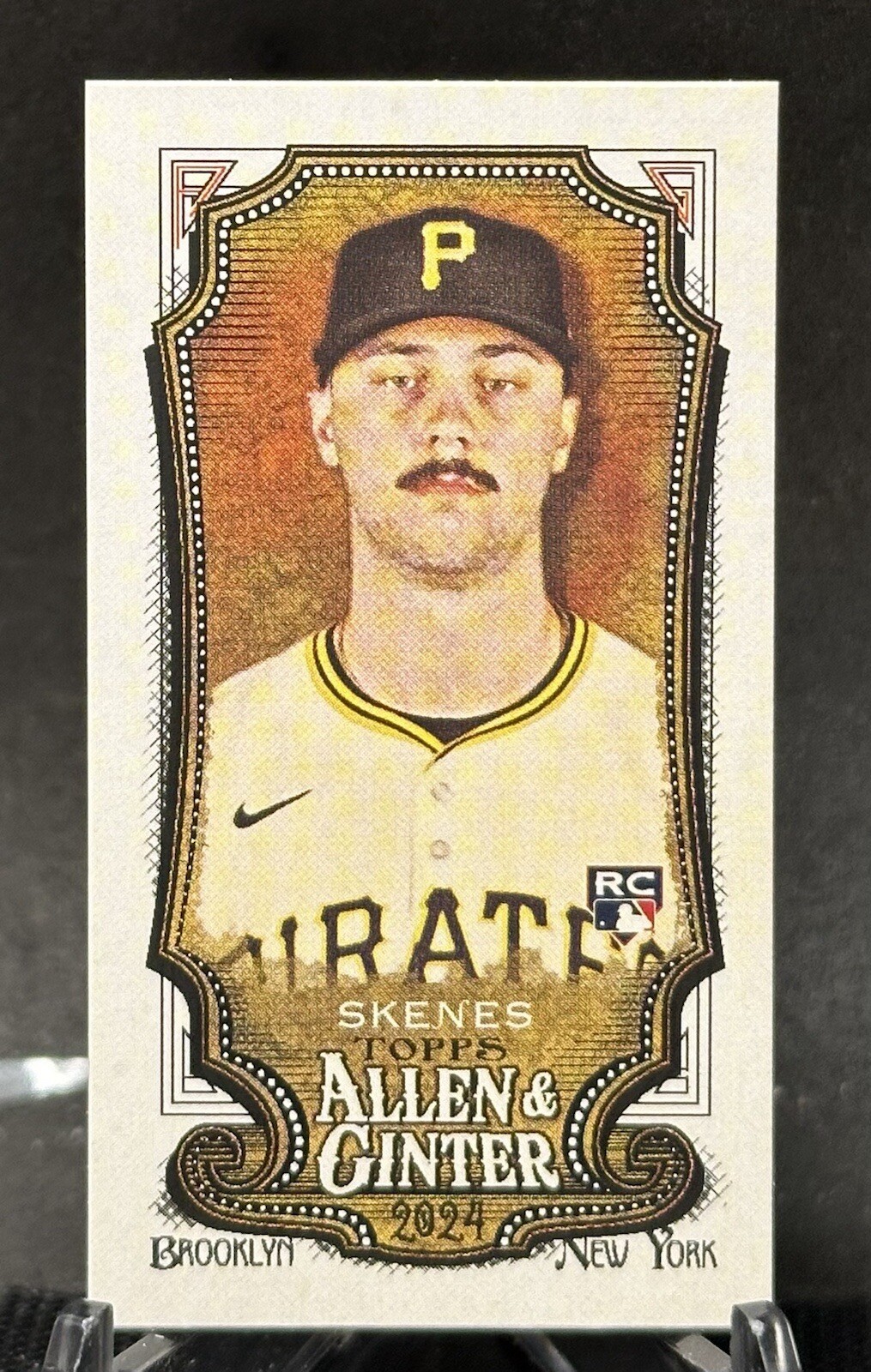 2024 Topps Allen & Ginter Paul Skenes Rc Mini A&G Card 282 Pittsburgh Pirates