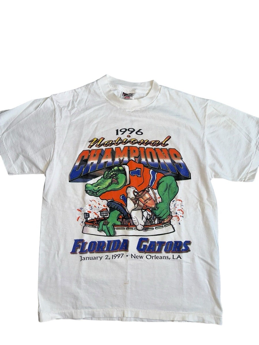 80s カナダ製 FLORIDA GATORS フットボール Tシャツ L 白 FLORIDA GATORS VINTAGE STYLE T-SHIRT - WHITE