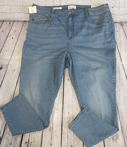 Women's High-Rise Skinny Jeans Pants Universal Thread Light Blue Wash Size 20 W - Picture 4 of 14