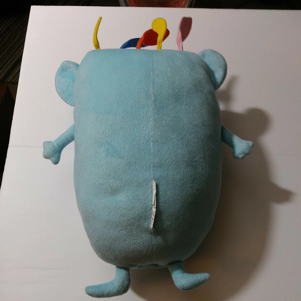 Boca de bolso Ikea Plush Blue Monster Sagoskatt 12 polegadas - Frete grátis - Imagem 4 de 4